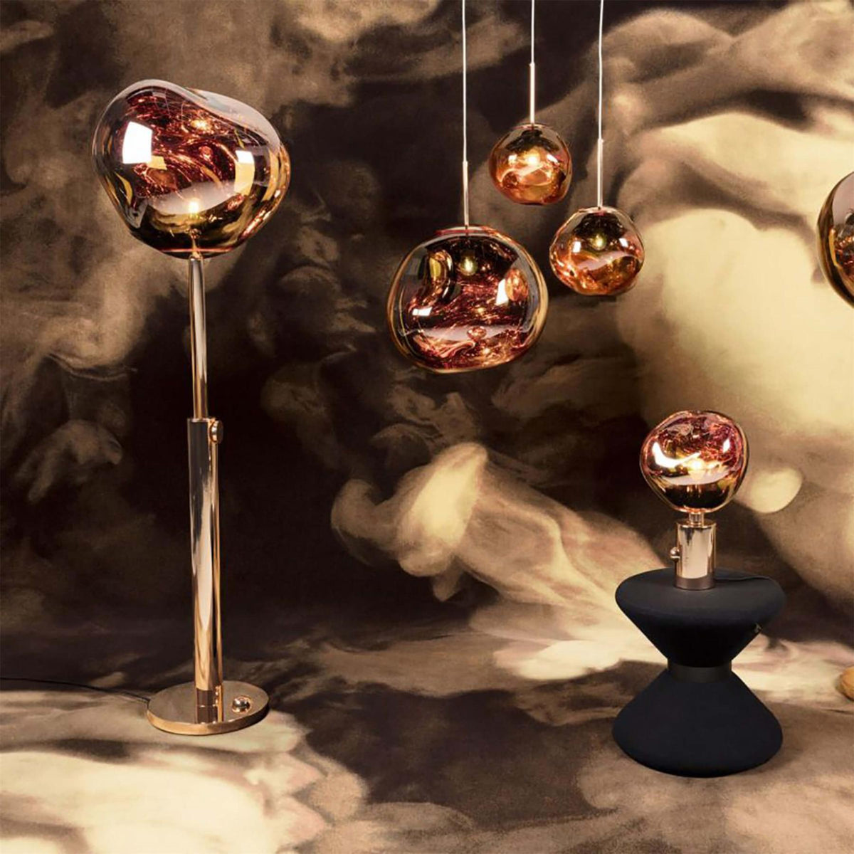 Tom Dixon Melt Copper LED Table Lamp