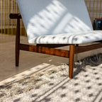 Finn Juhl The Japan 2 Seater Sofa in Dark Oiled Oak
