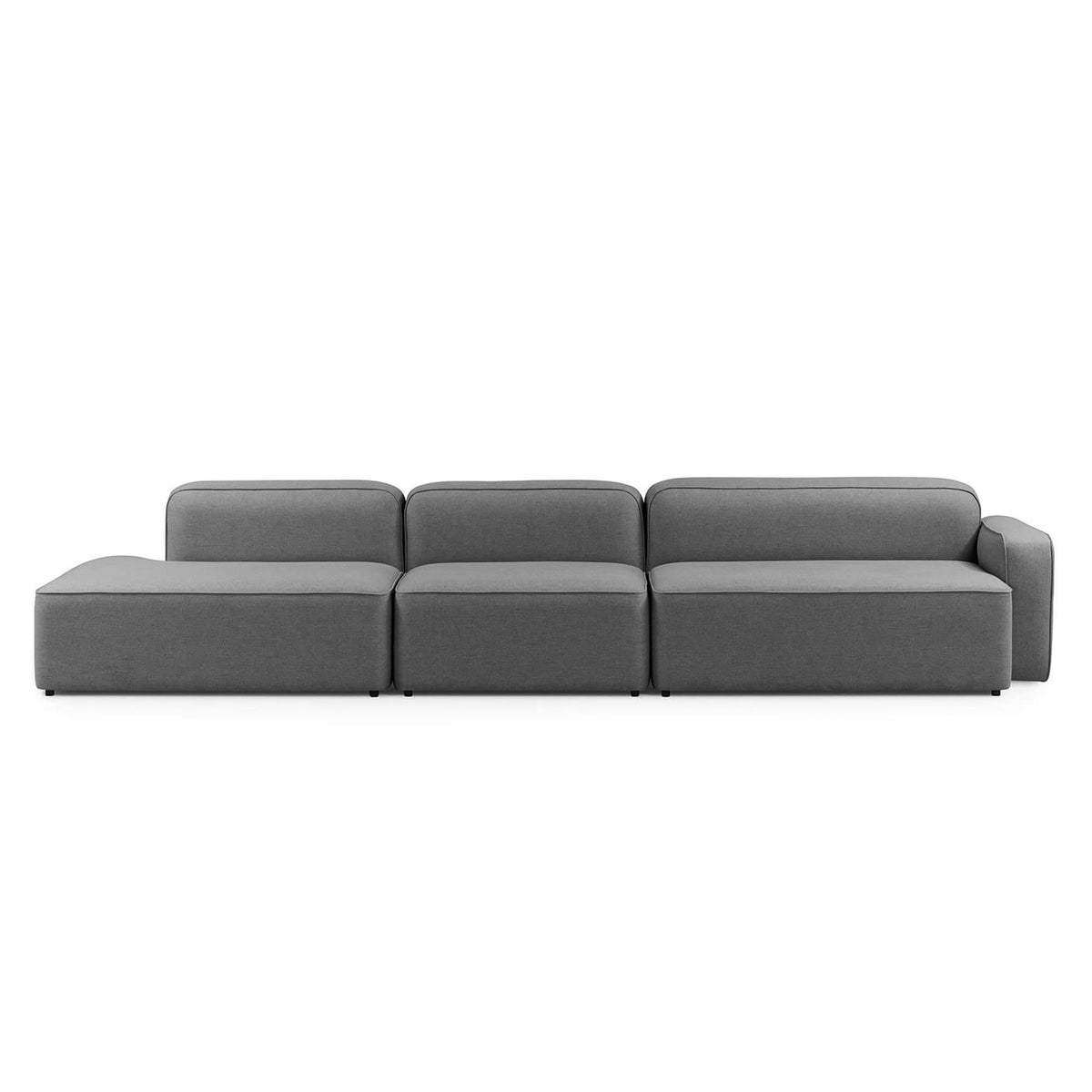 Normann Copenhagen Rope Modular 3 Seater Right Armrest Sofa