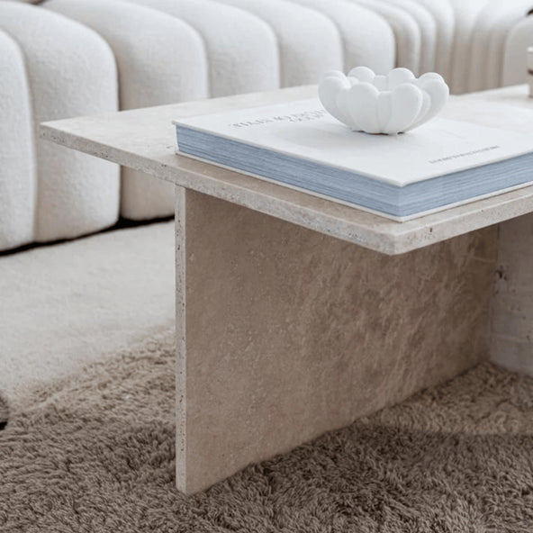 Outlet Brooklyn 60 Stone Coffee Table **STORE COLLECTION ONLY**