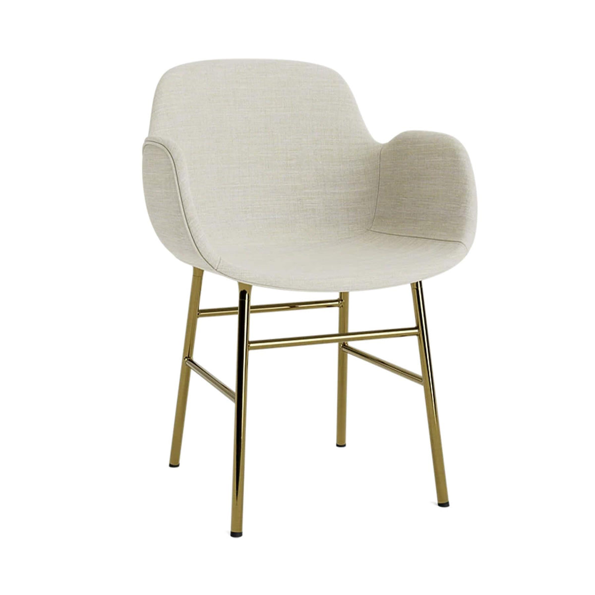Normann Copenhagen Form Armchair, Metal Legs