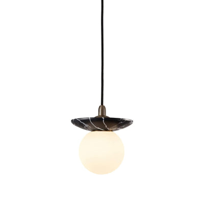 J. Adams Orbit Stone Pendant Light
