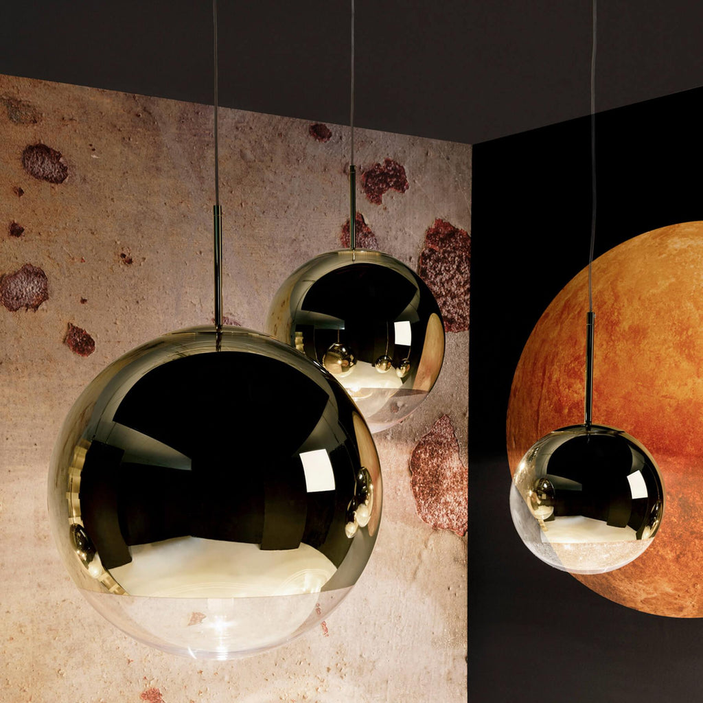 Tom Dixon Mirror Ball Pendant Light
