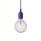 Ex-Display Muuto E27 Pendant Lamp - LED - Purple, None