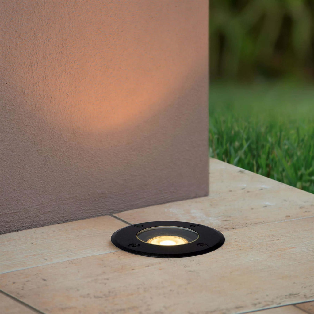 Lucide BILTIN Round Outdoor Deck Light