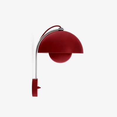 Outlet &Tradition VP8 Flowerpot Wall Lamp- Vermillion Red