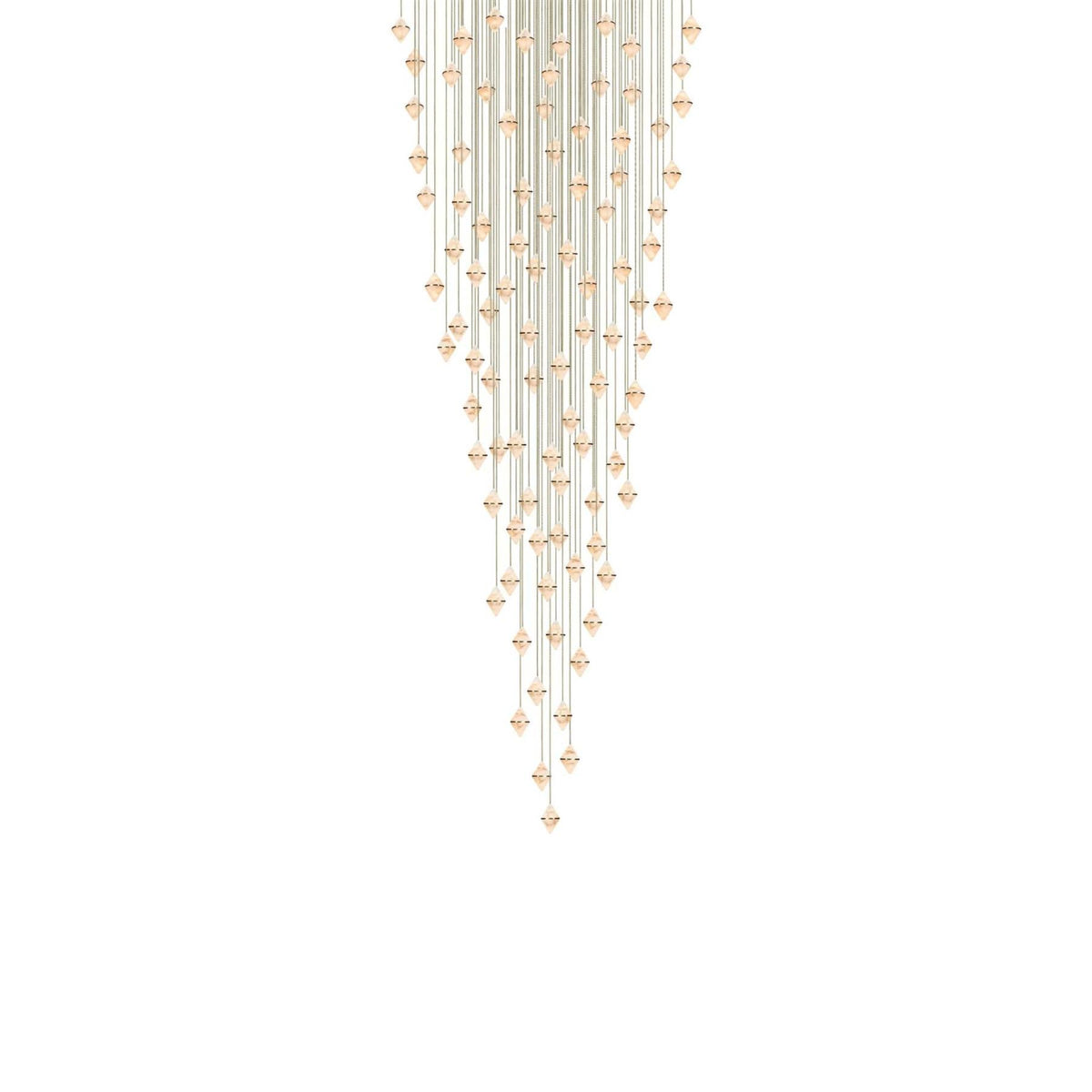 Marc Wood Gem Conical Cluster Pendant Light