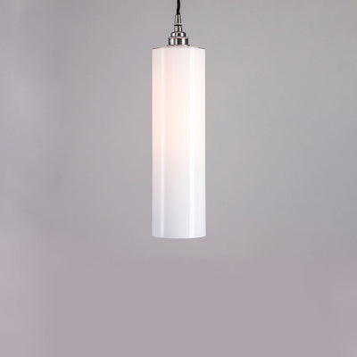 Outlet Old School Electric Parker Pendant Light - Polished Nickel, Medium : 35cm