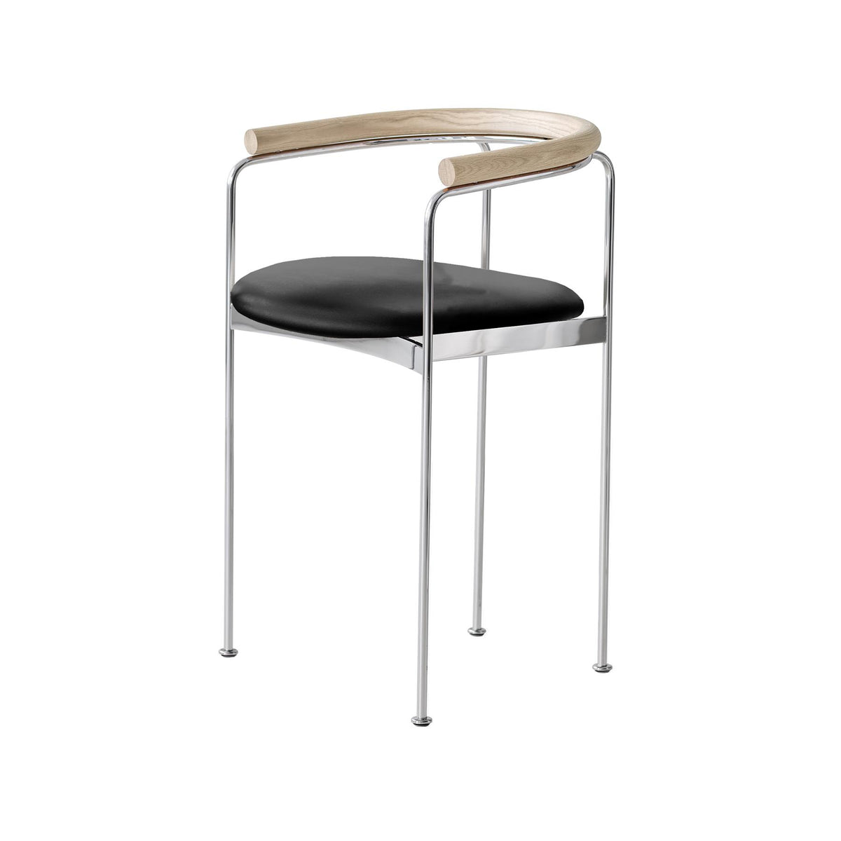 DK3 Baia Counter Stool with Wooden Back
