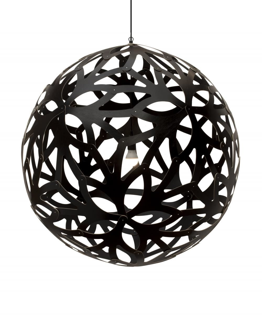 David Trubridge Floral Pendant Light Coloured - 2 Sides