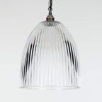 Old School Electric Elongated Prismatic Pendant Light