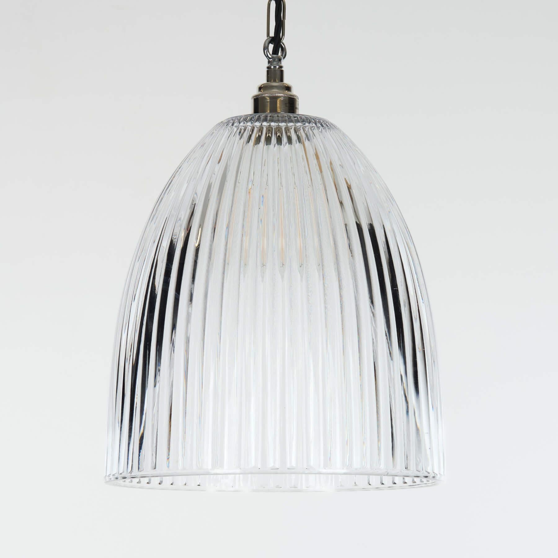 Old School Electric Elongated Prismatic Pendant Light