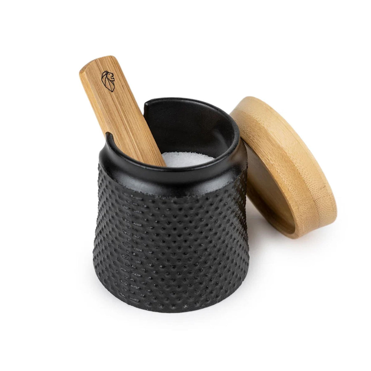 Peugeot Bali Black Cast Iron Salt Cellar