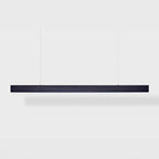 Anour I-Model Black Stainless Steel Cordless Pendant Light