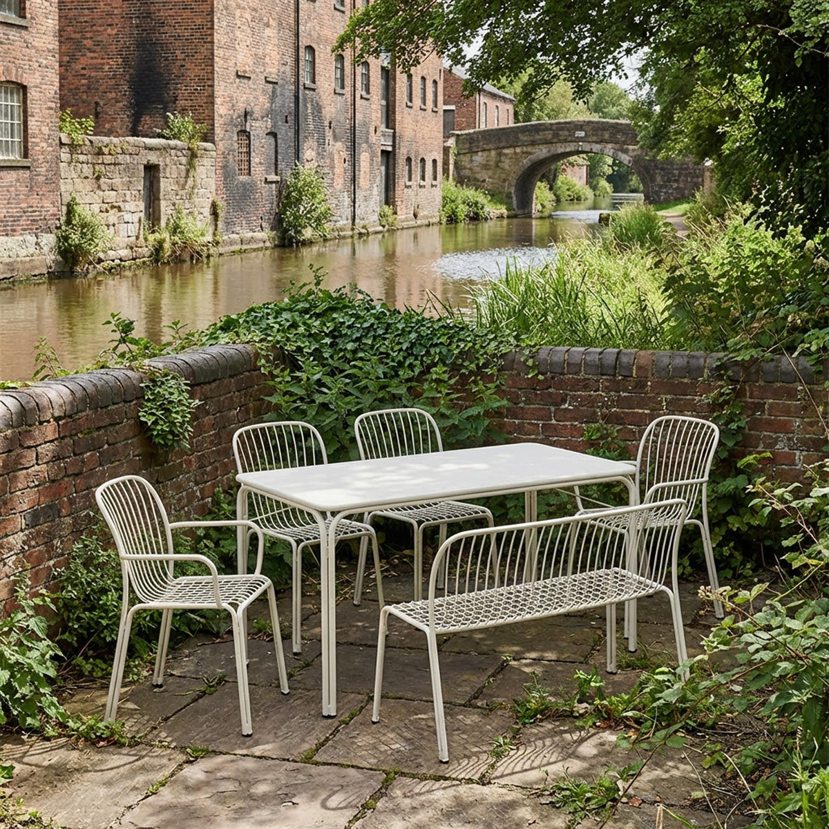 &Tradition Thorvald Patio Set - Curated by Holloways of Ludlow