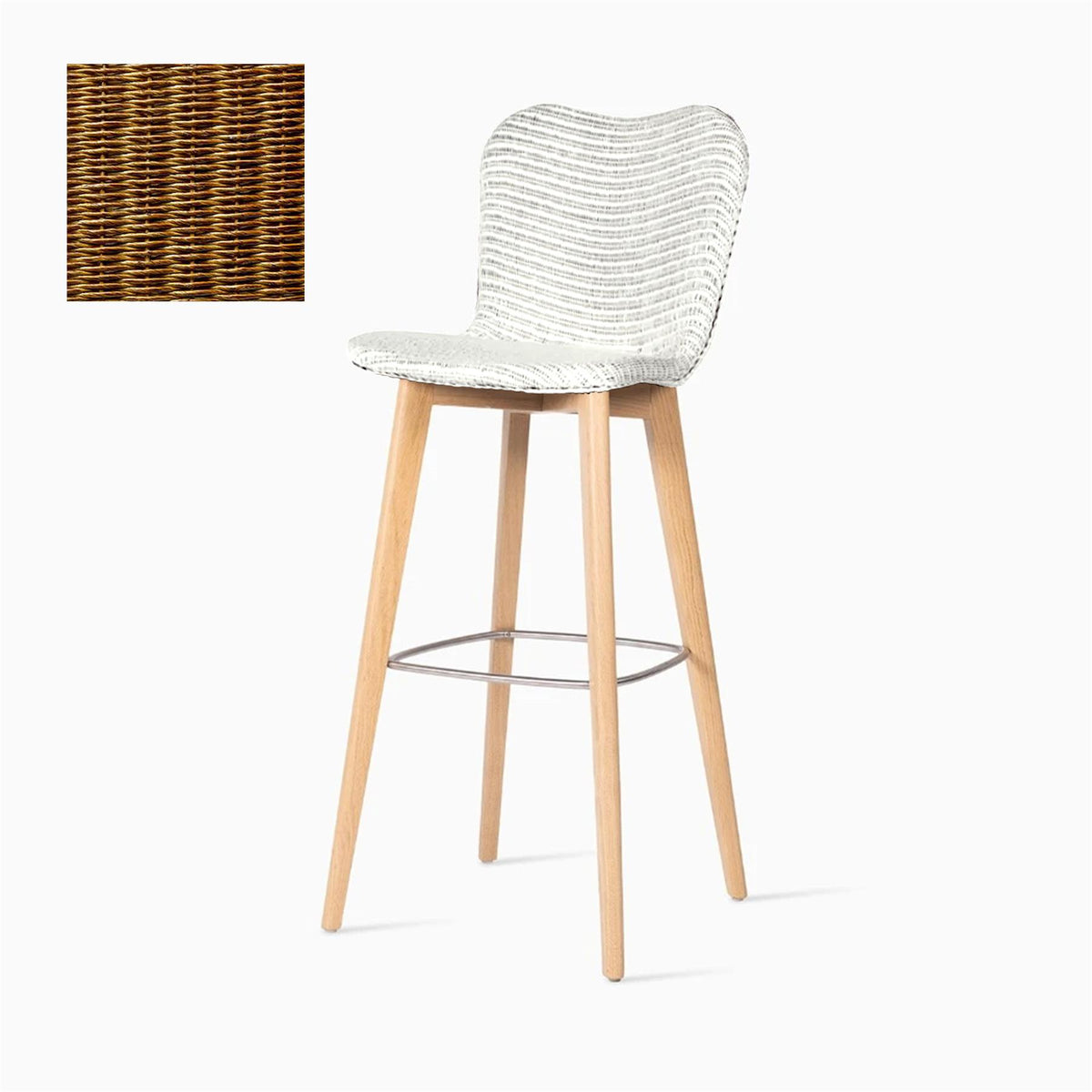 Vincent Sheppard Lily Oak Frame Stool