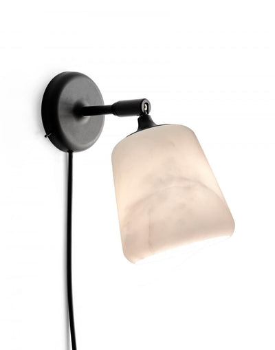 Material wall lamp