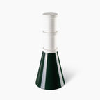 Bitossi Nathalie Du Pasquier - Bianco Matt, Verde Lucido Sculpture