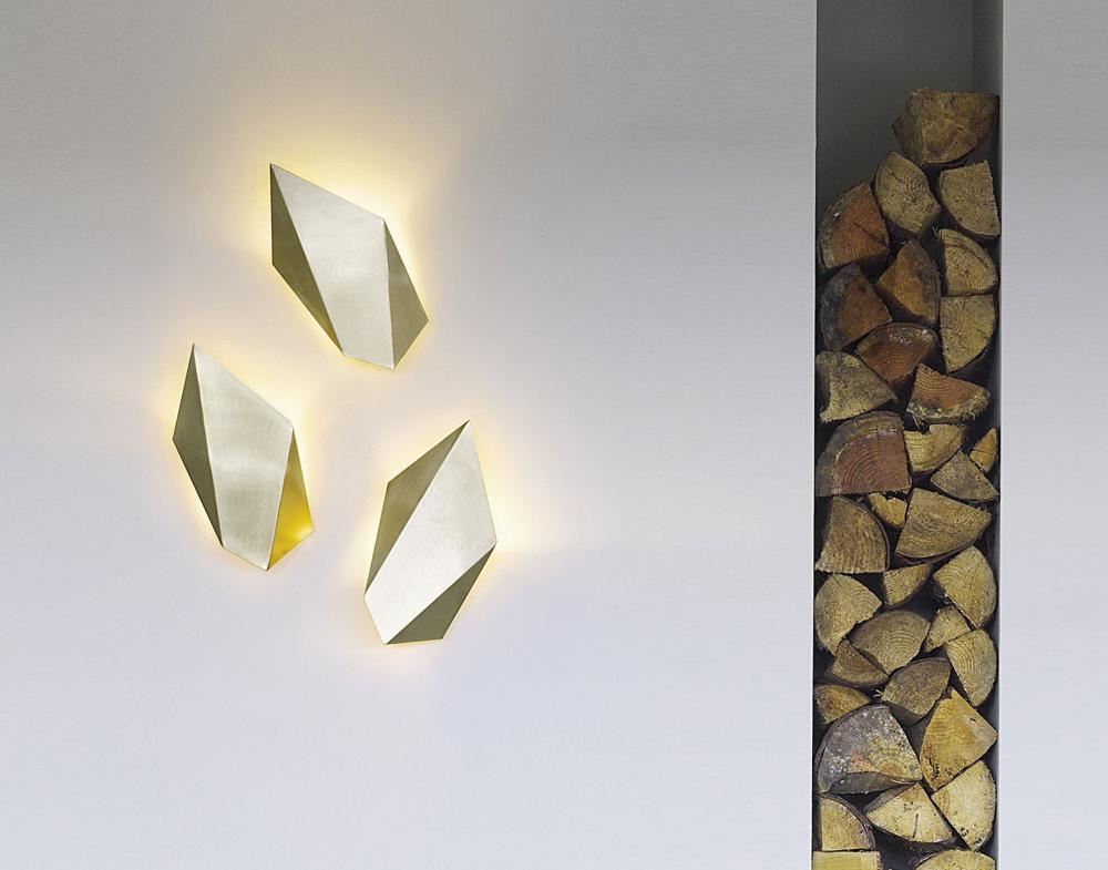 Abstract wall light