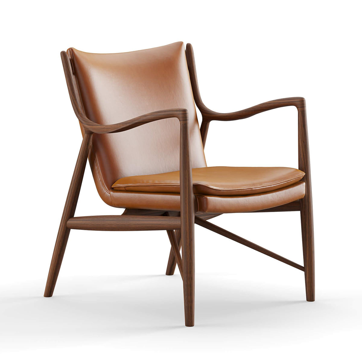 Finn Juhl The 45 Chair in Walnut