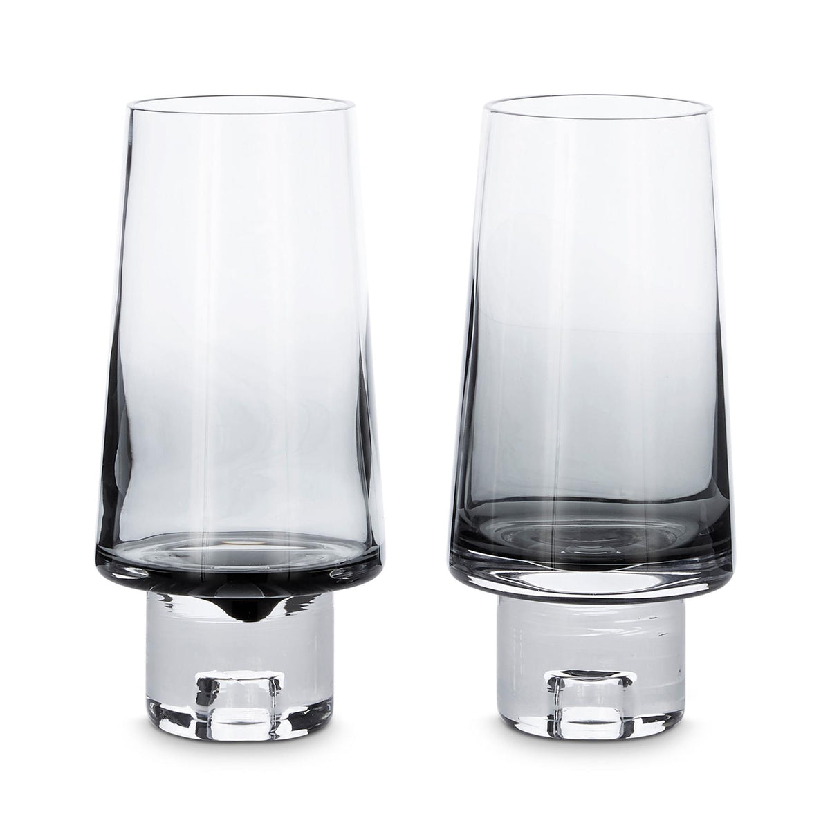 Outlet Tom Dixon Tank High Ball Glasses, Set of 2 - Black