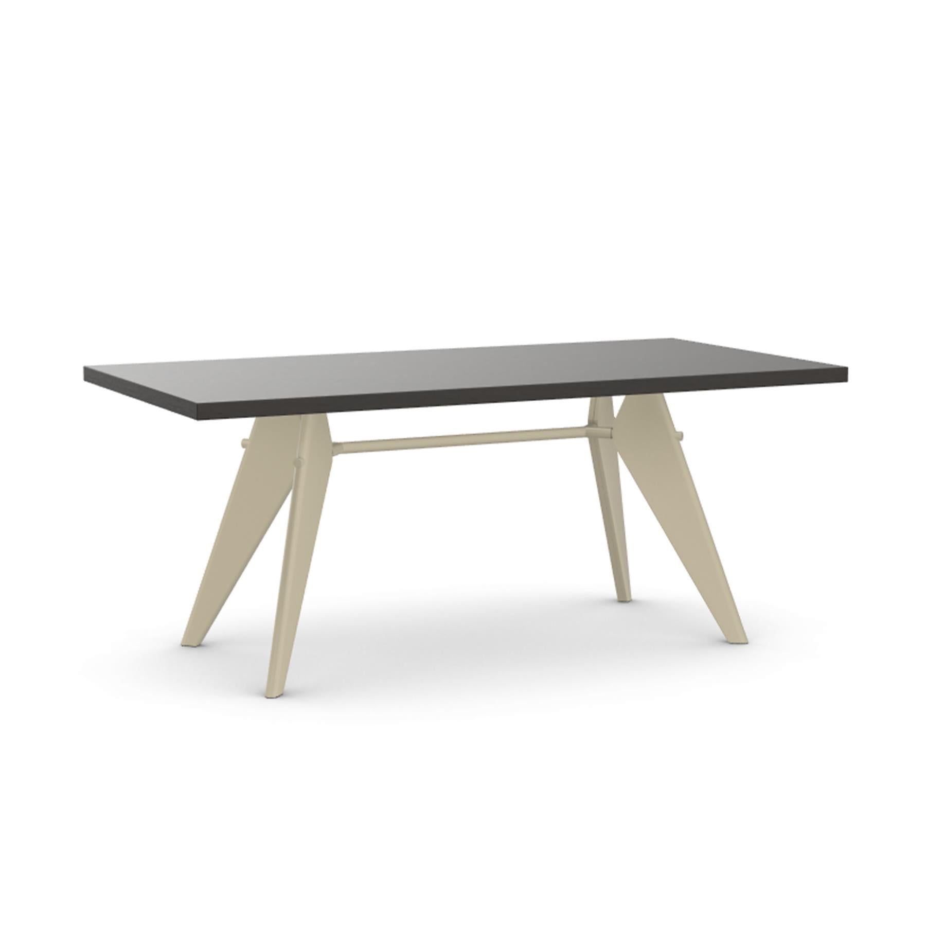 Vitra EM Dining Table with Solid Oak Top