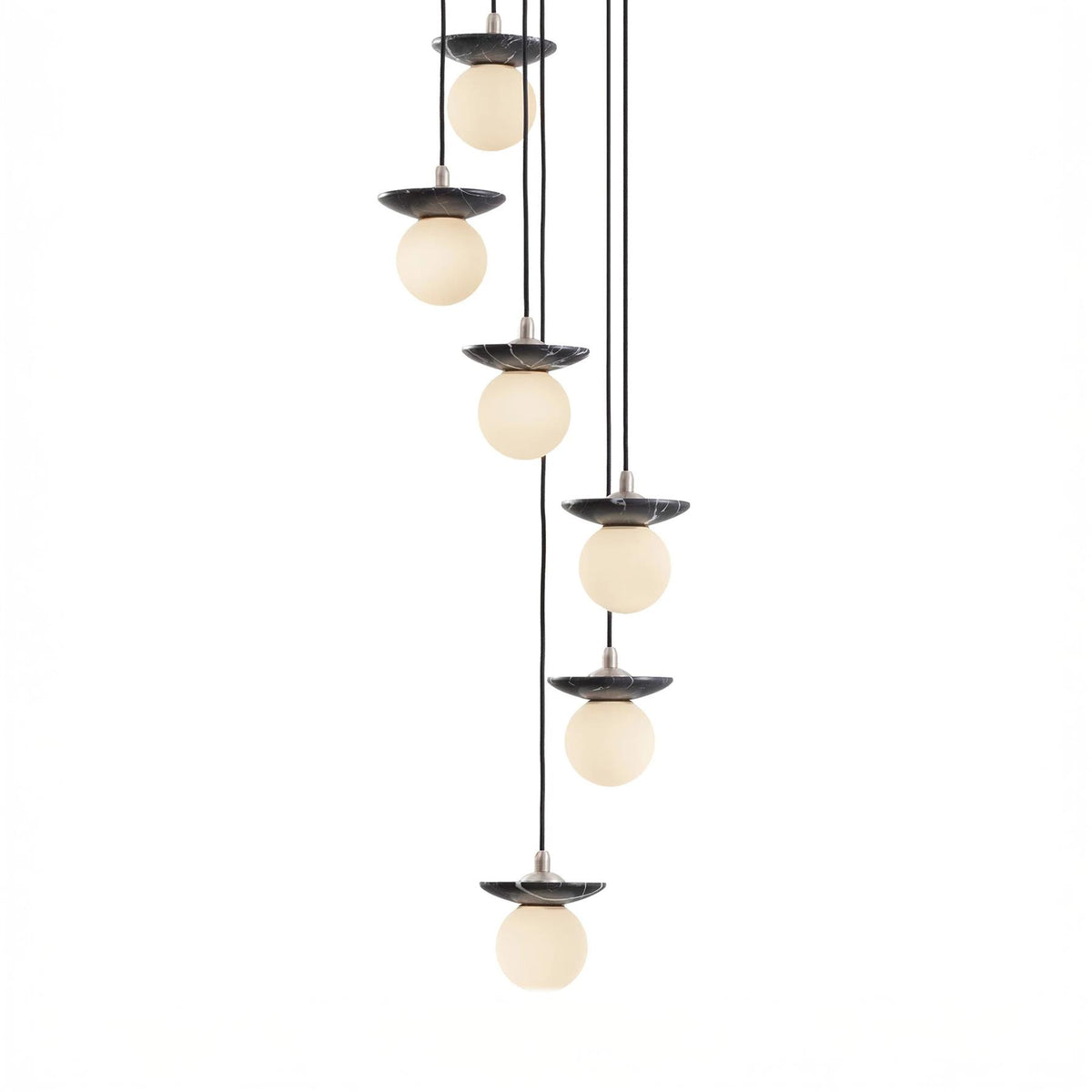 J. Adams Orbit Cluster Pendant Light