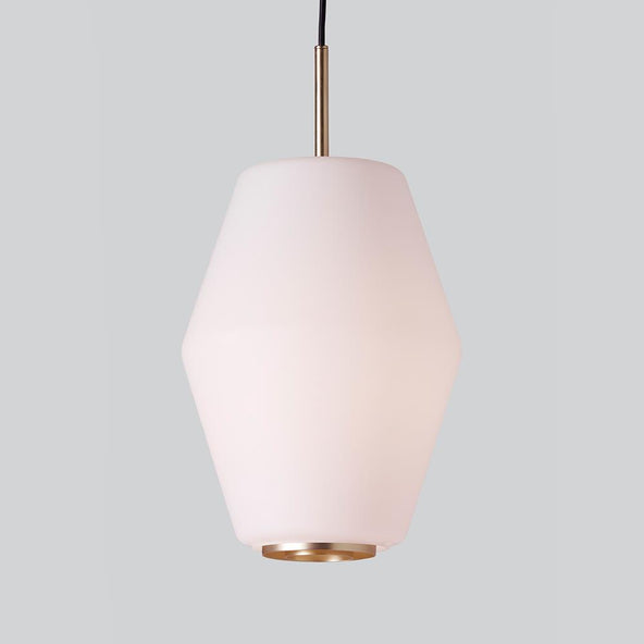 Ex-Display Northern Dahl Pendant Light - Large, Matt Brass Detailing