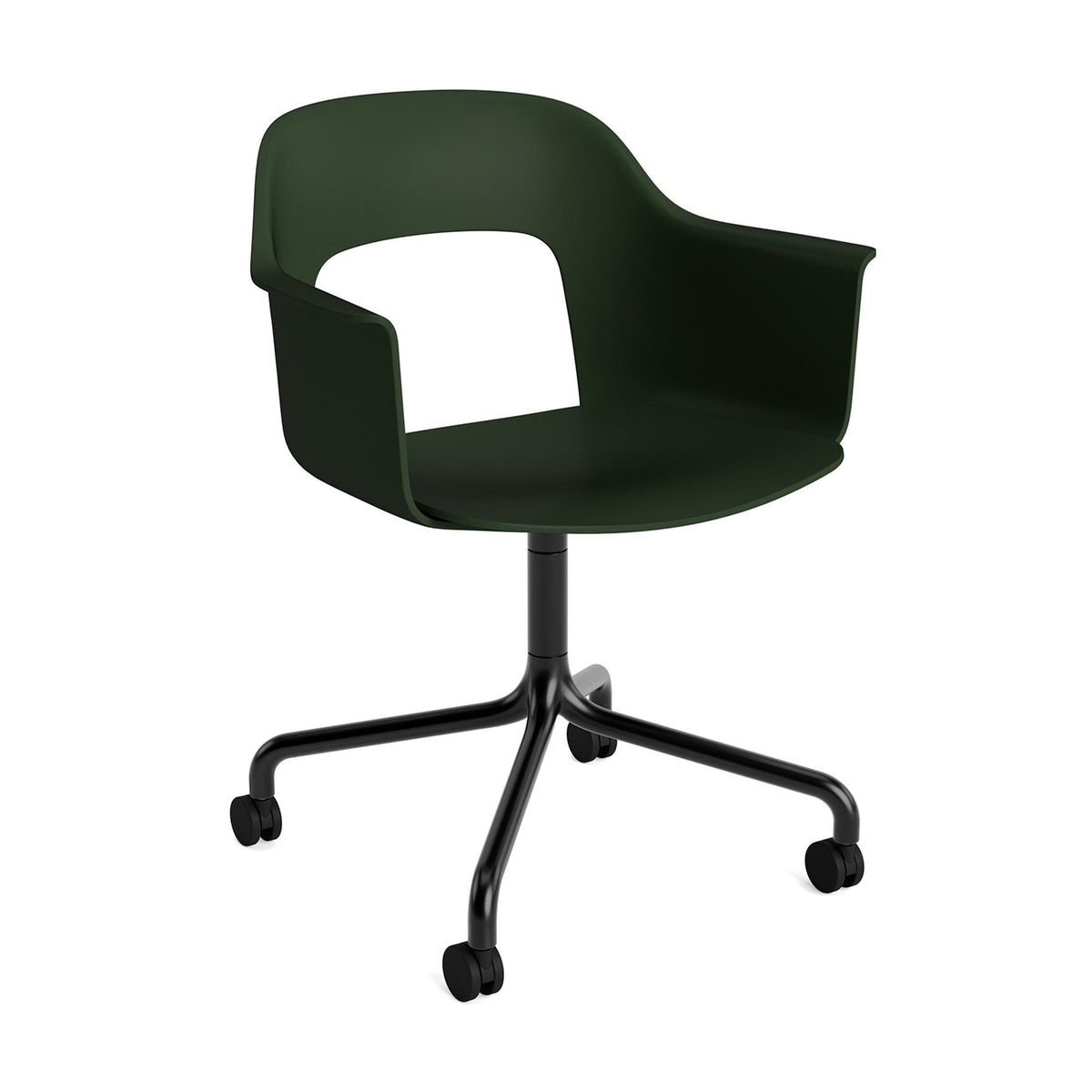 HAY Layout Armchair 261 with 4 Star Swivel Wheel Base