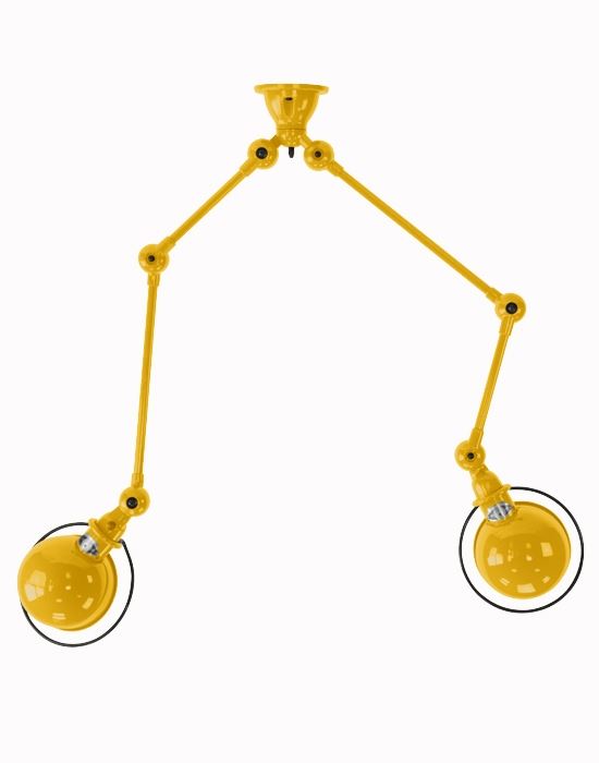 Jielde Loft Twin Ceiling Light