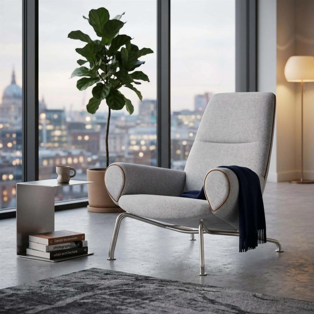 Fredericia Wegner Queen Easy Chair