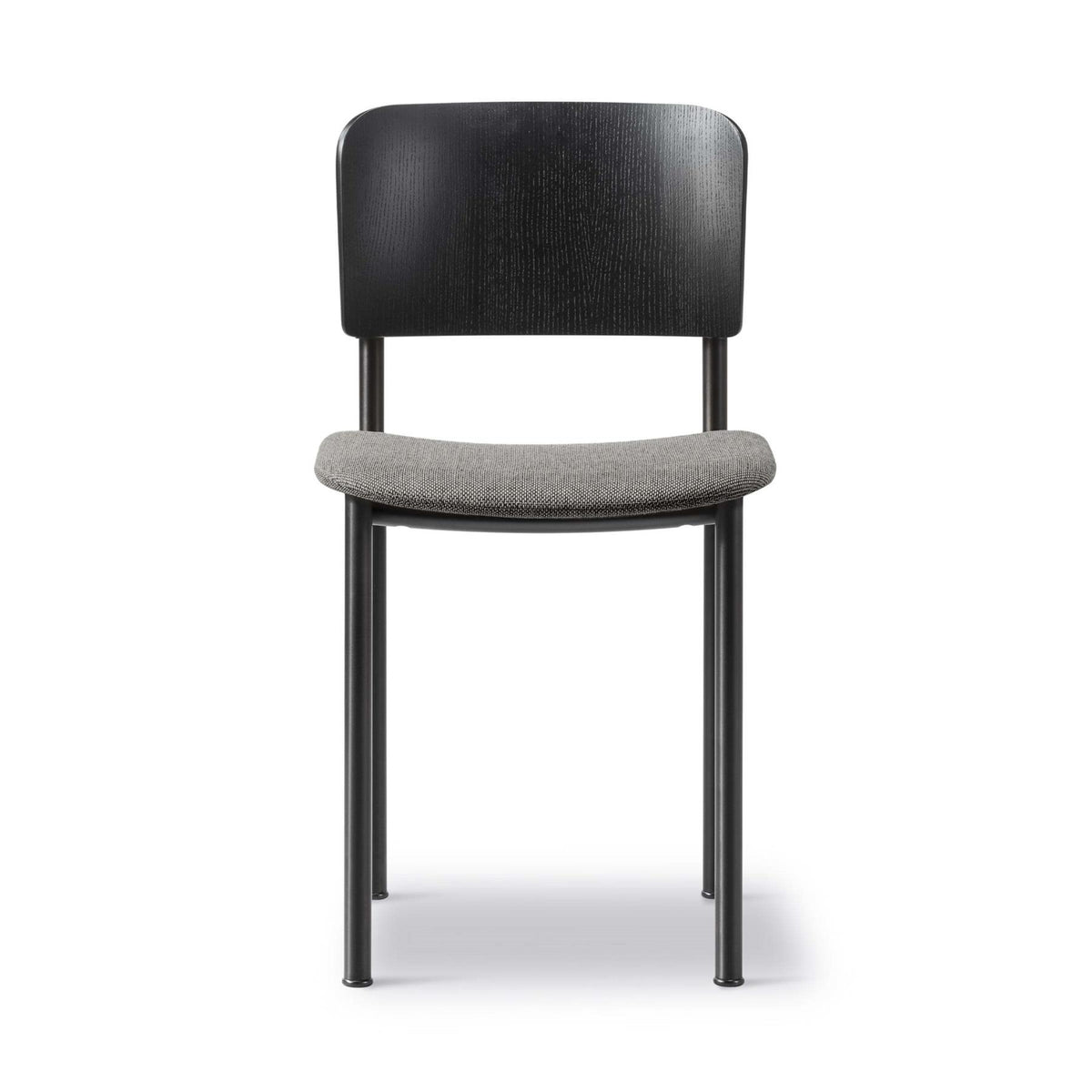 Fredericia Plan Dining Chair with Upholstered Seat