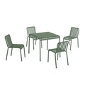 HAY Palissade Garden Dining Set - Chairs without Arms - Curated by Holloways of Ludlow