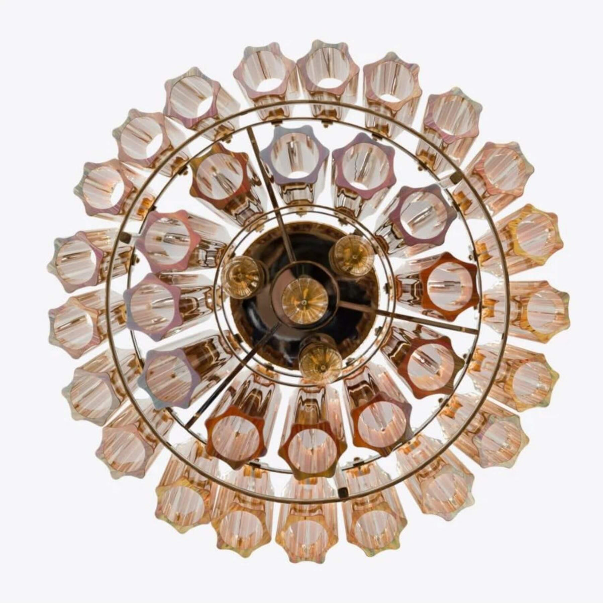 Pure White Lines Piccolo Palermo Chandelier