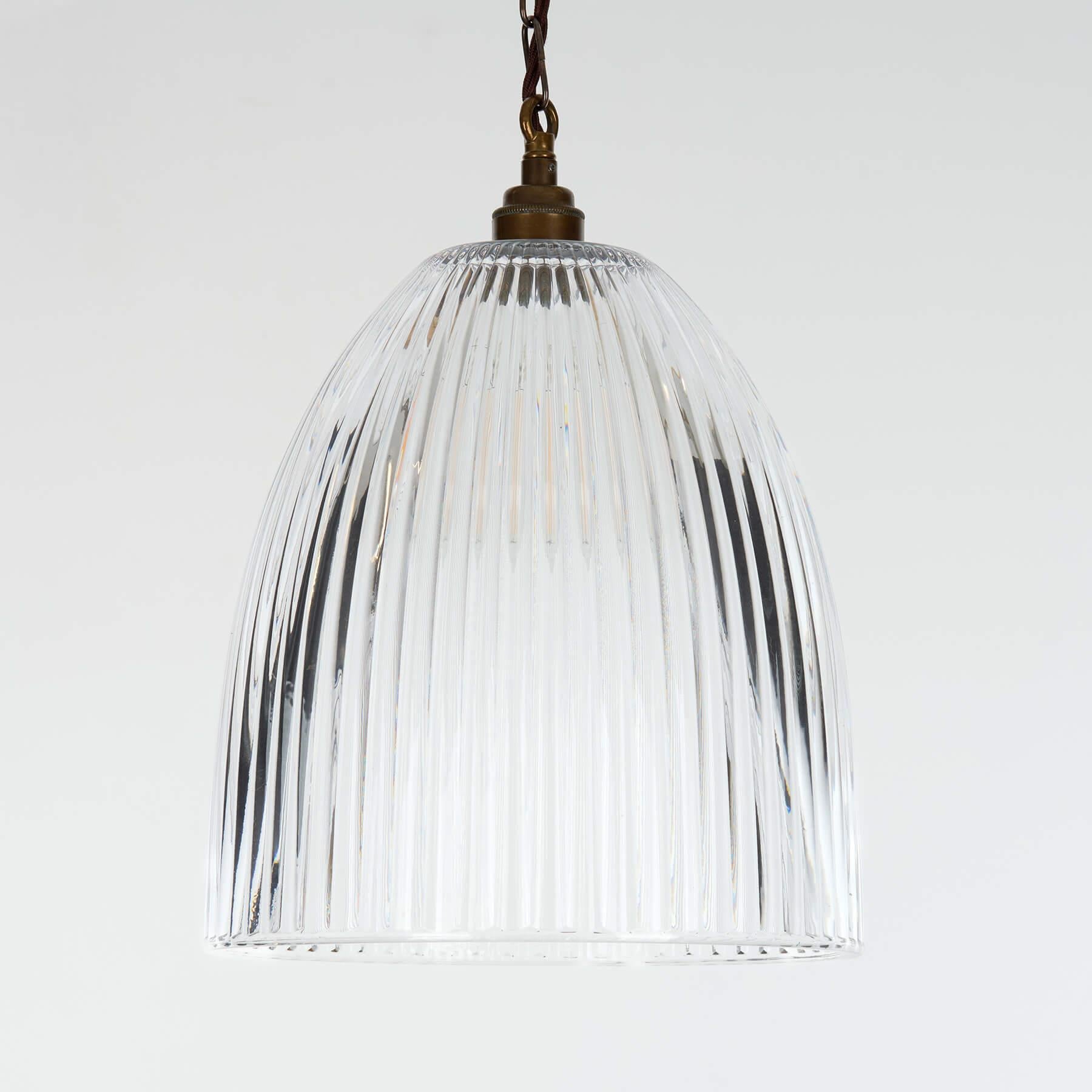Old School Electric Elongated Prismatic Pendant Light