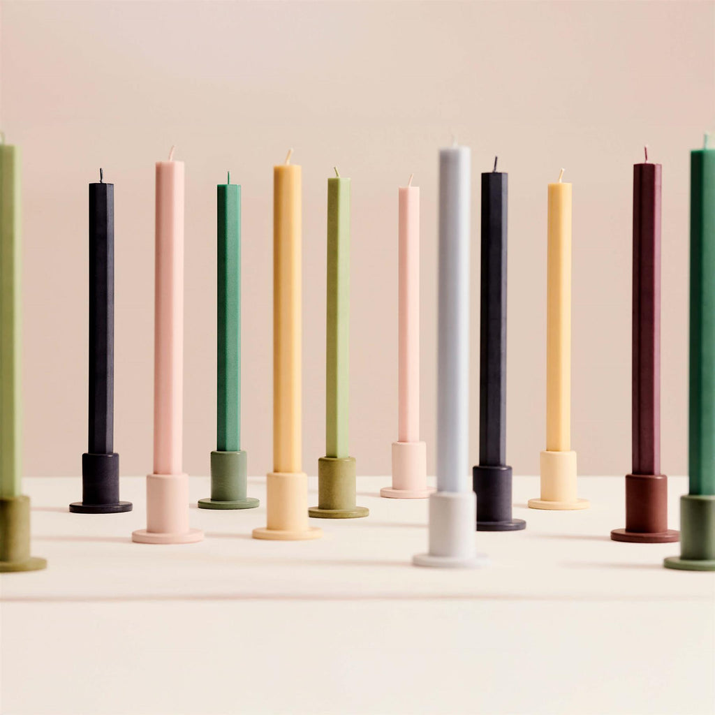 HAY Hexagon Candle, Set of 4