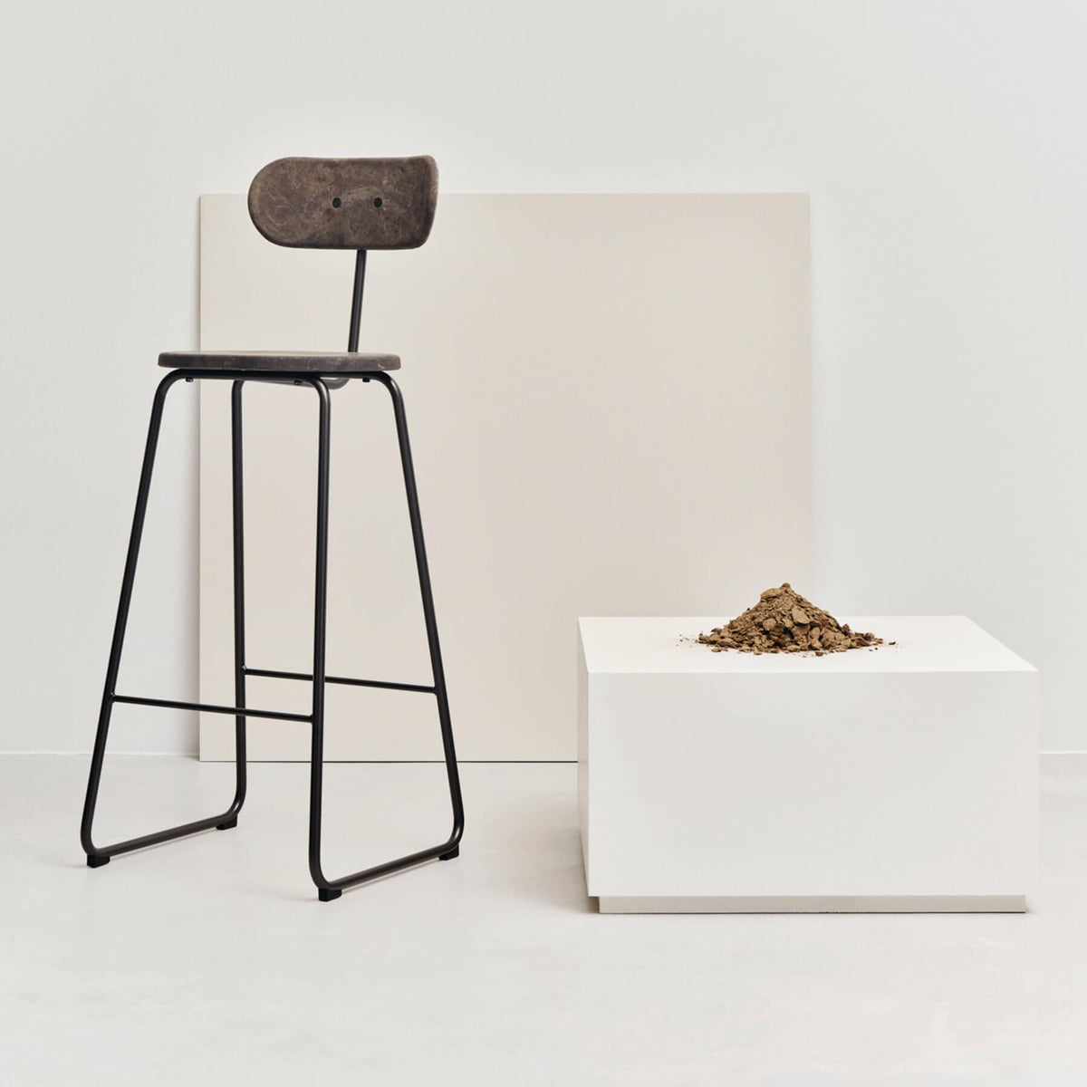 Mater Design Earth Stool Backrest