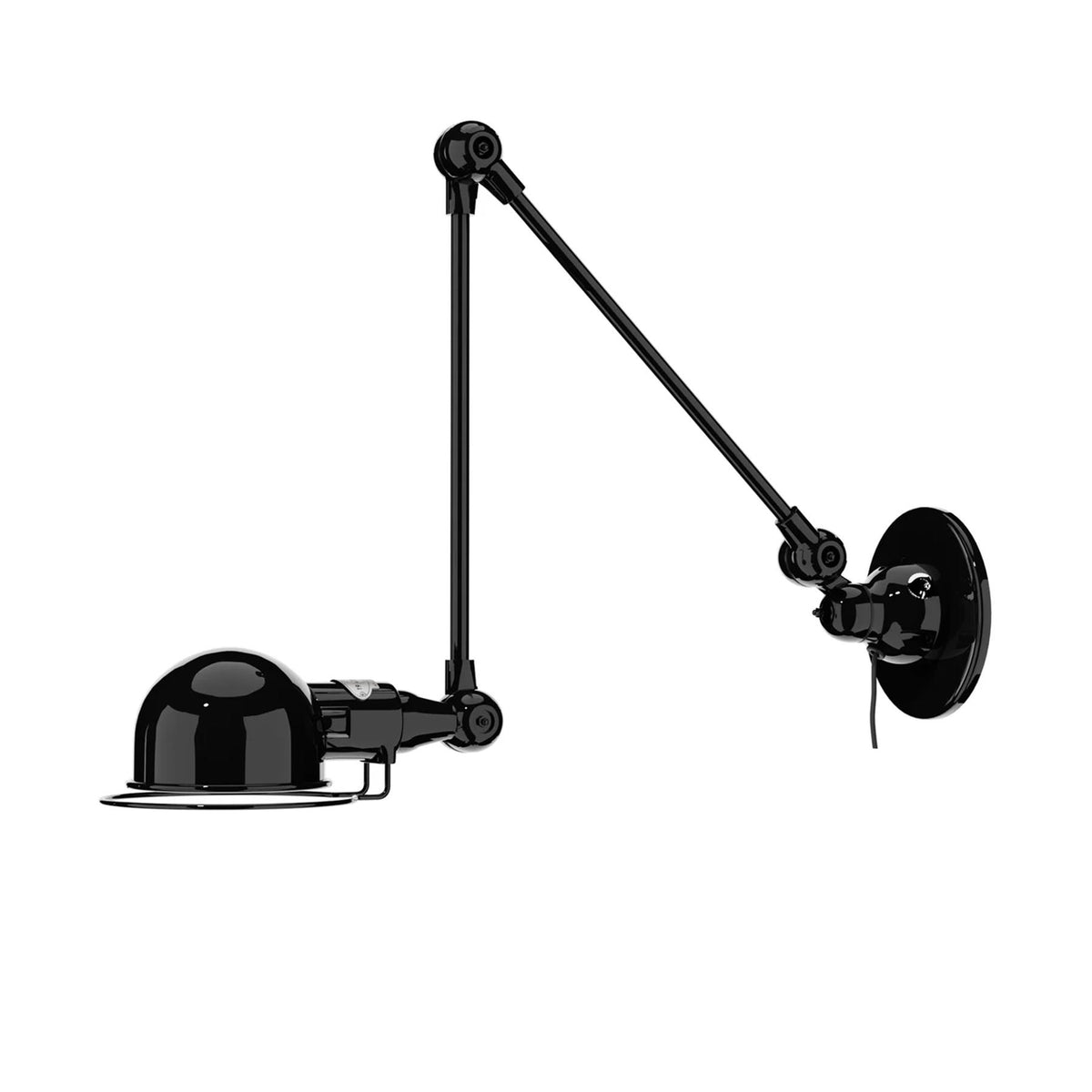 Jielde Signal Two Arm Adjustable Wall Light - Gloss
