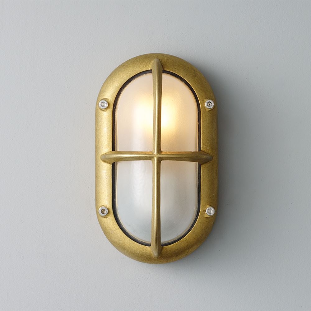 Davey Small Oval Exterior Bulkhead Fitting - With Guard
