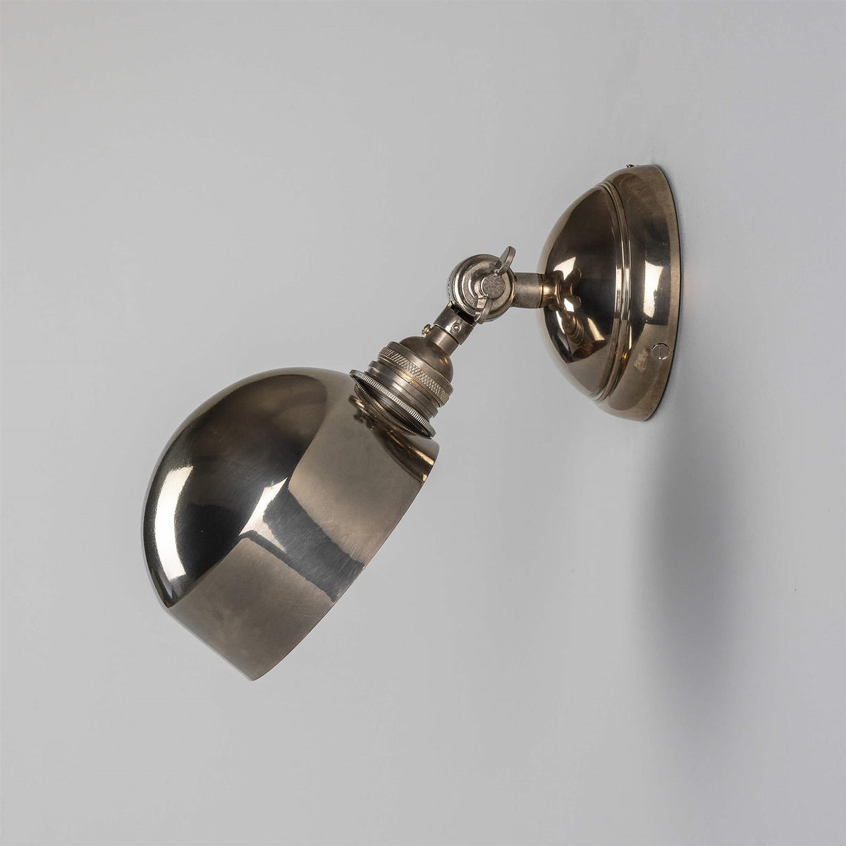 Mullan Lighting San Jose Adjustable Modern Brass Wall Light