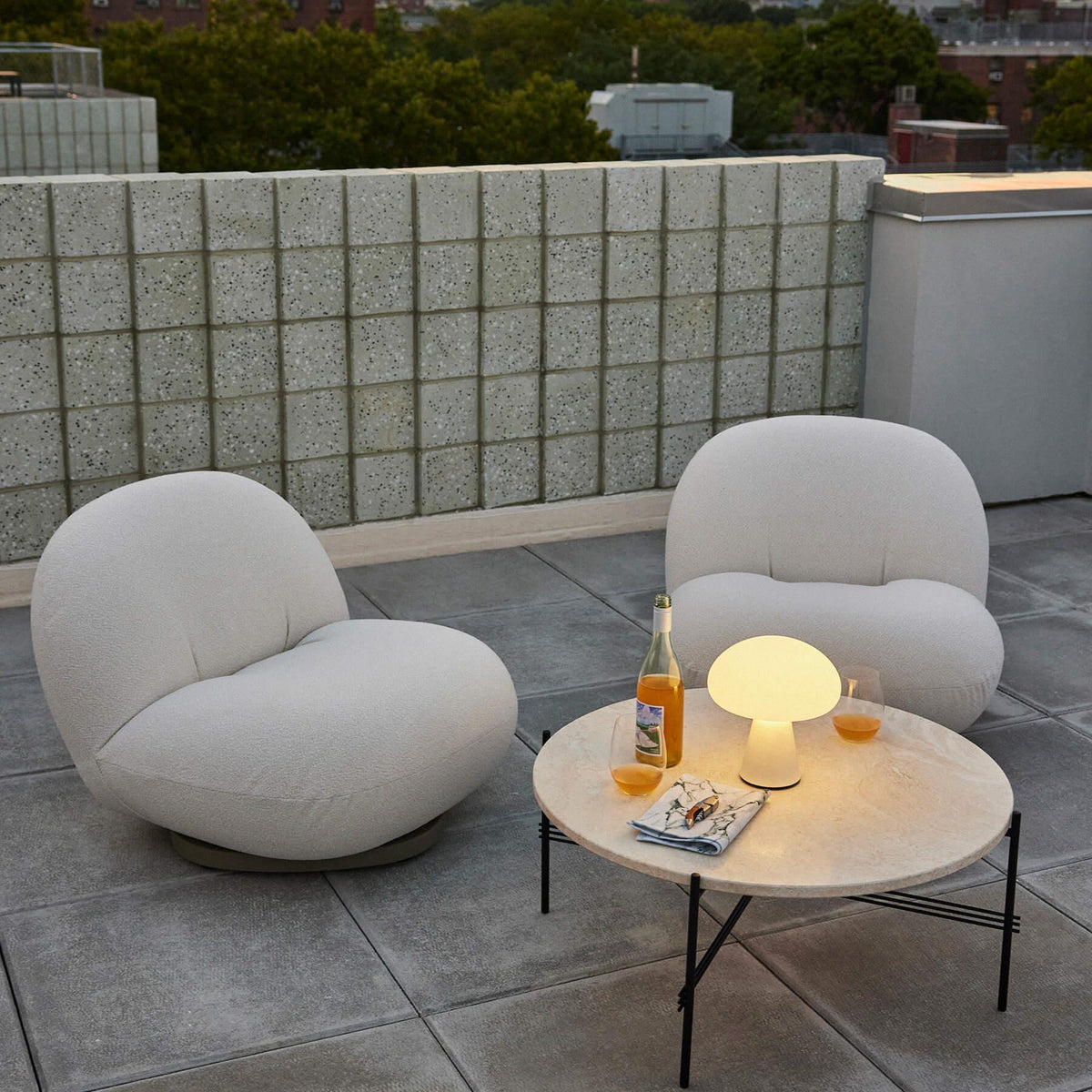 GUBI Pacha Outdoor Lounge Chair