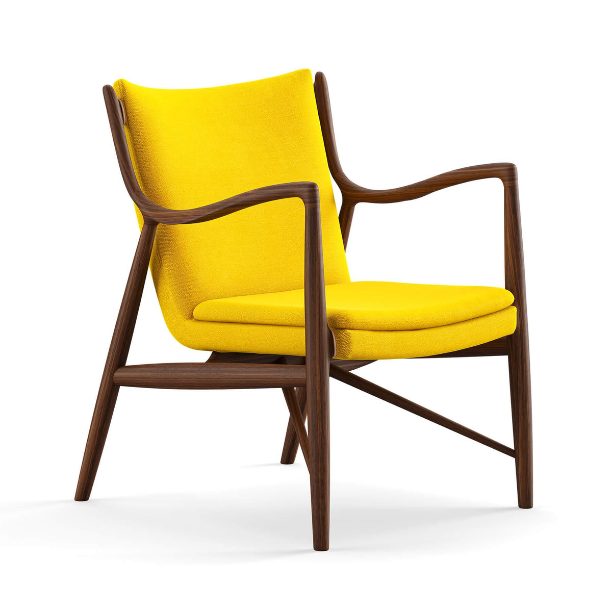 Finn Juhl The 45 Chair in Walnut