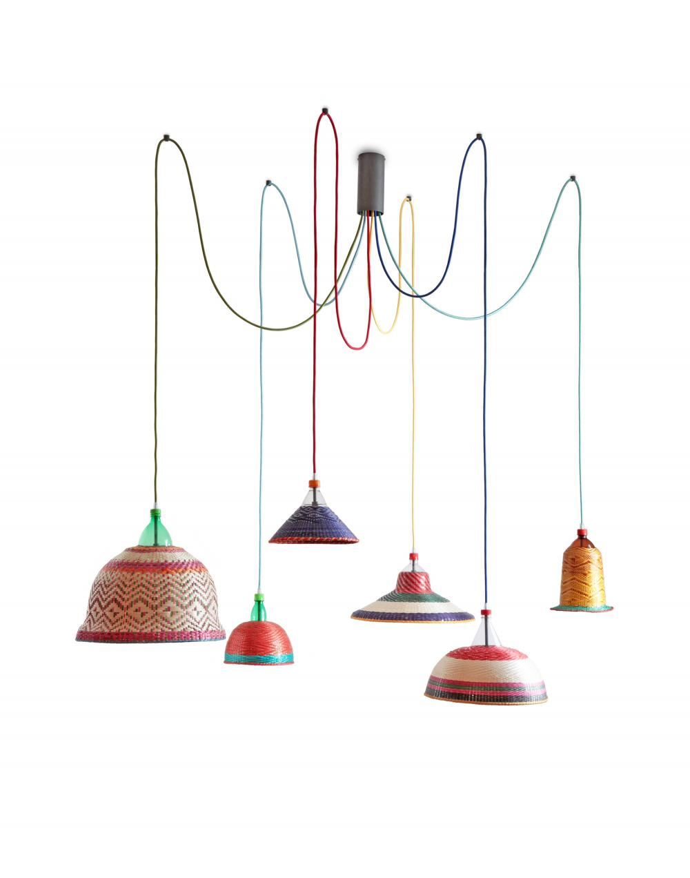 PET Lamp Eperara Siapidara Cluster Pendant