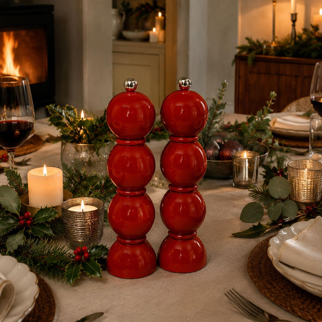 Addison Ross Bobbin Salt & Pepper Christmas Set