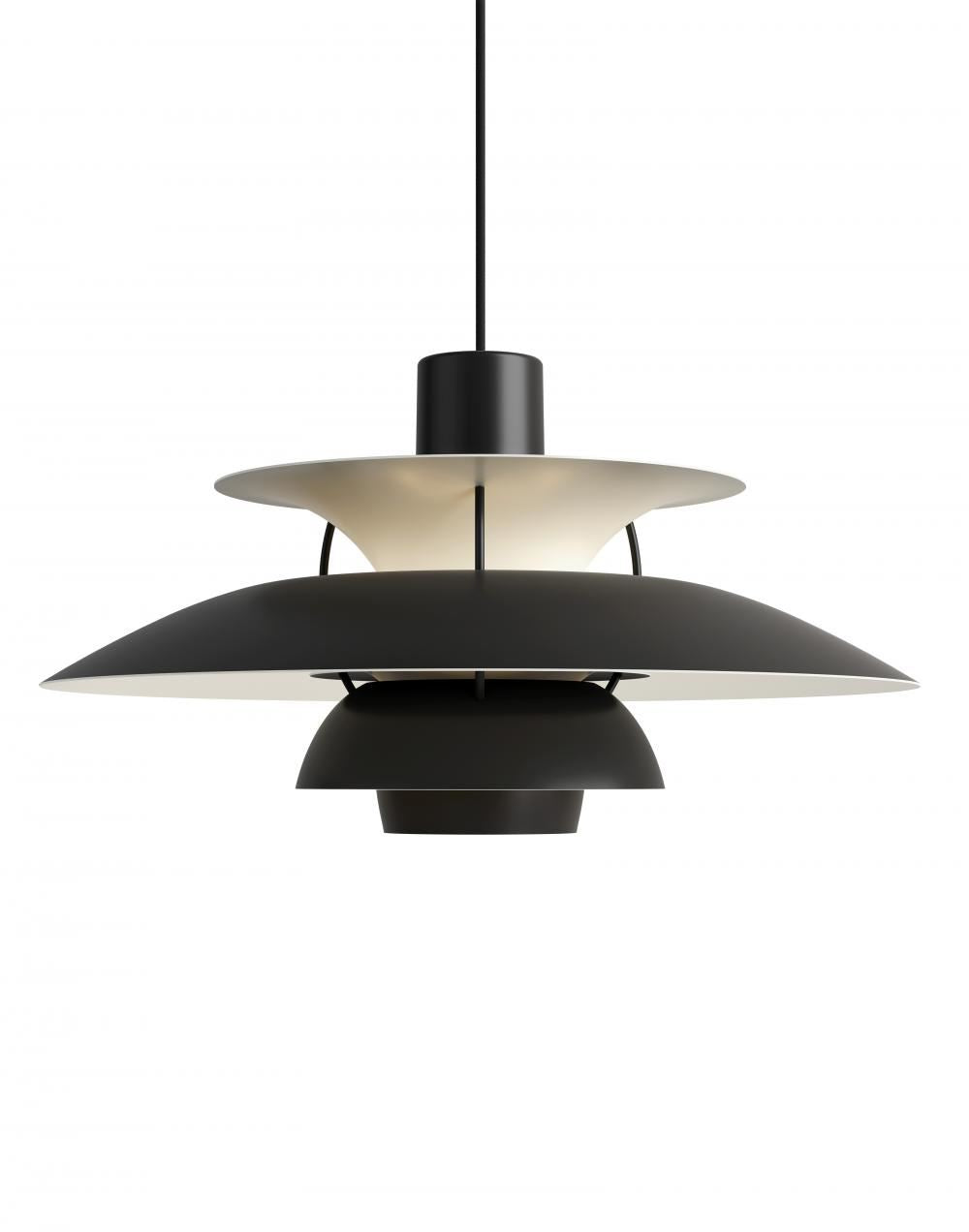 Louis Poulsen PH 5 500 Monochrome Pendant Light