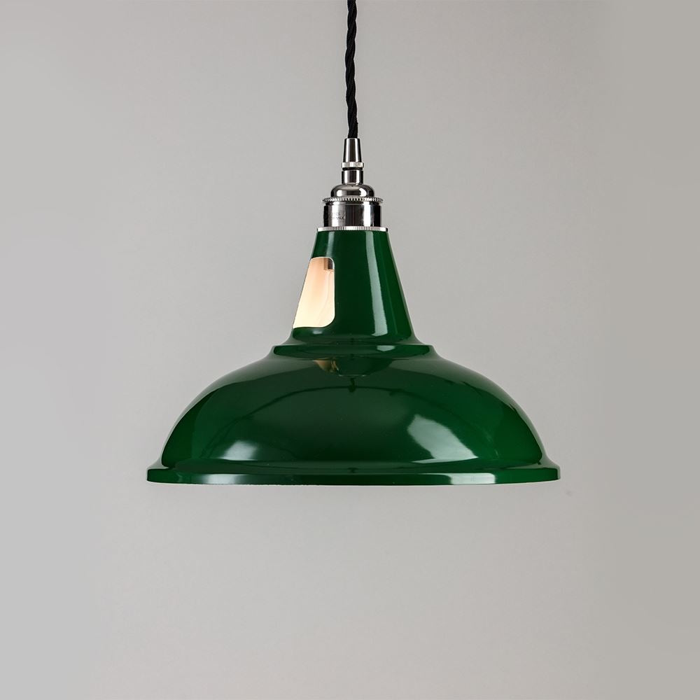 Old School Electric Factory Pendant Light