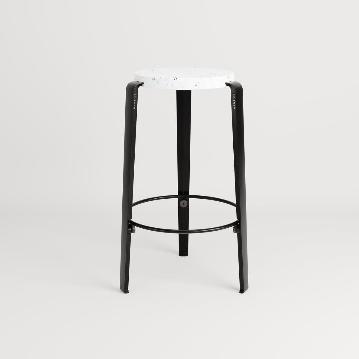 TIPTOE LOU Breakfast Bar Stool Stool - Recycled Plastic Seat