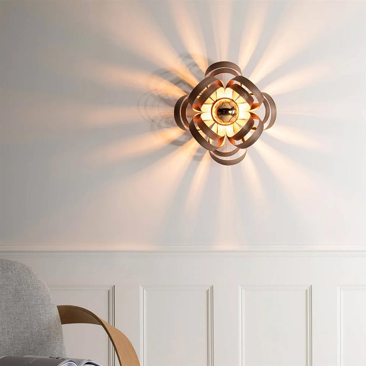 Tom Raffield Skipper Small Wall Light