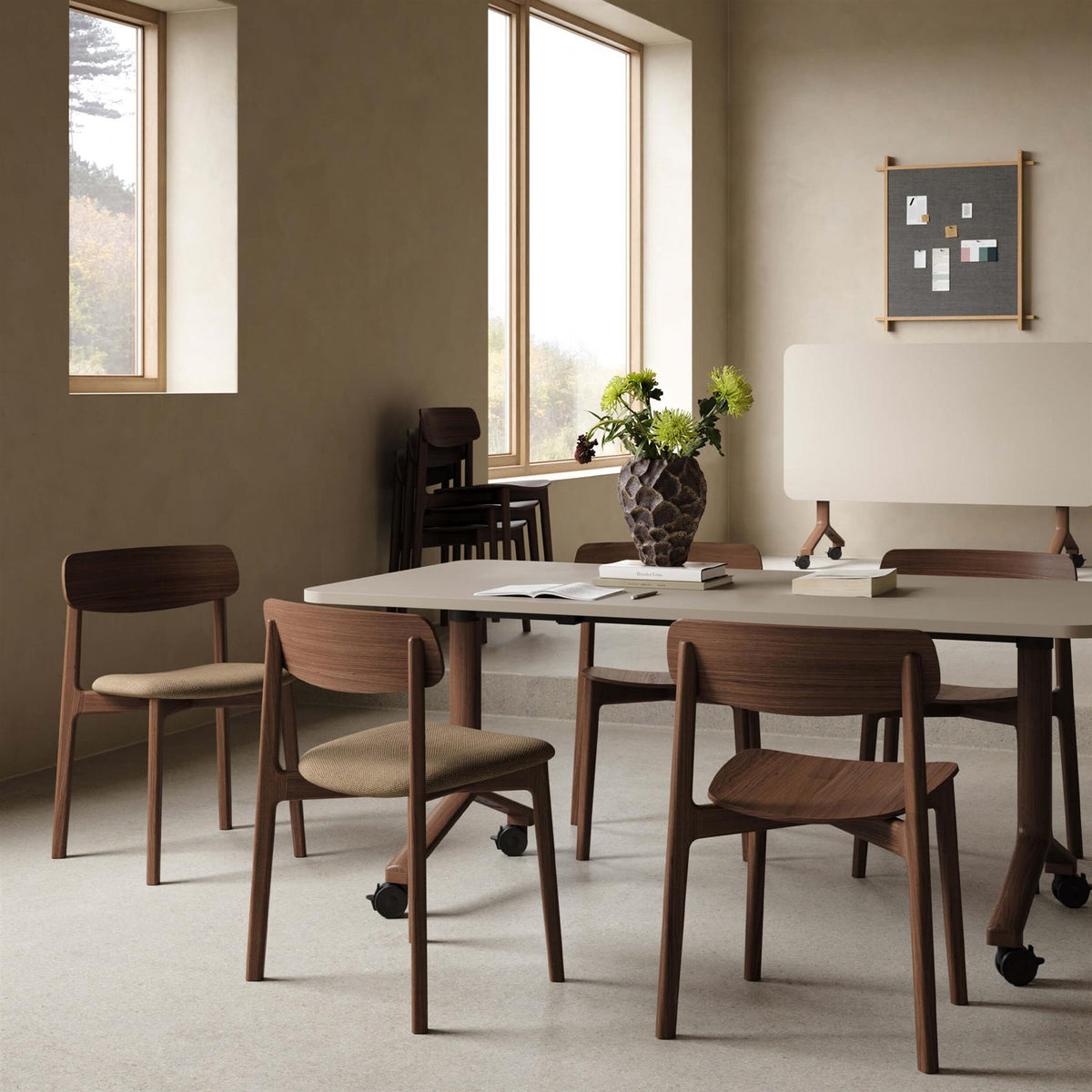 Andersen Furniture Anch Dining Chair with Upholstered Seat