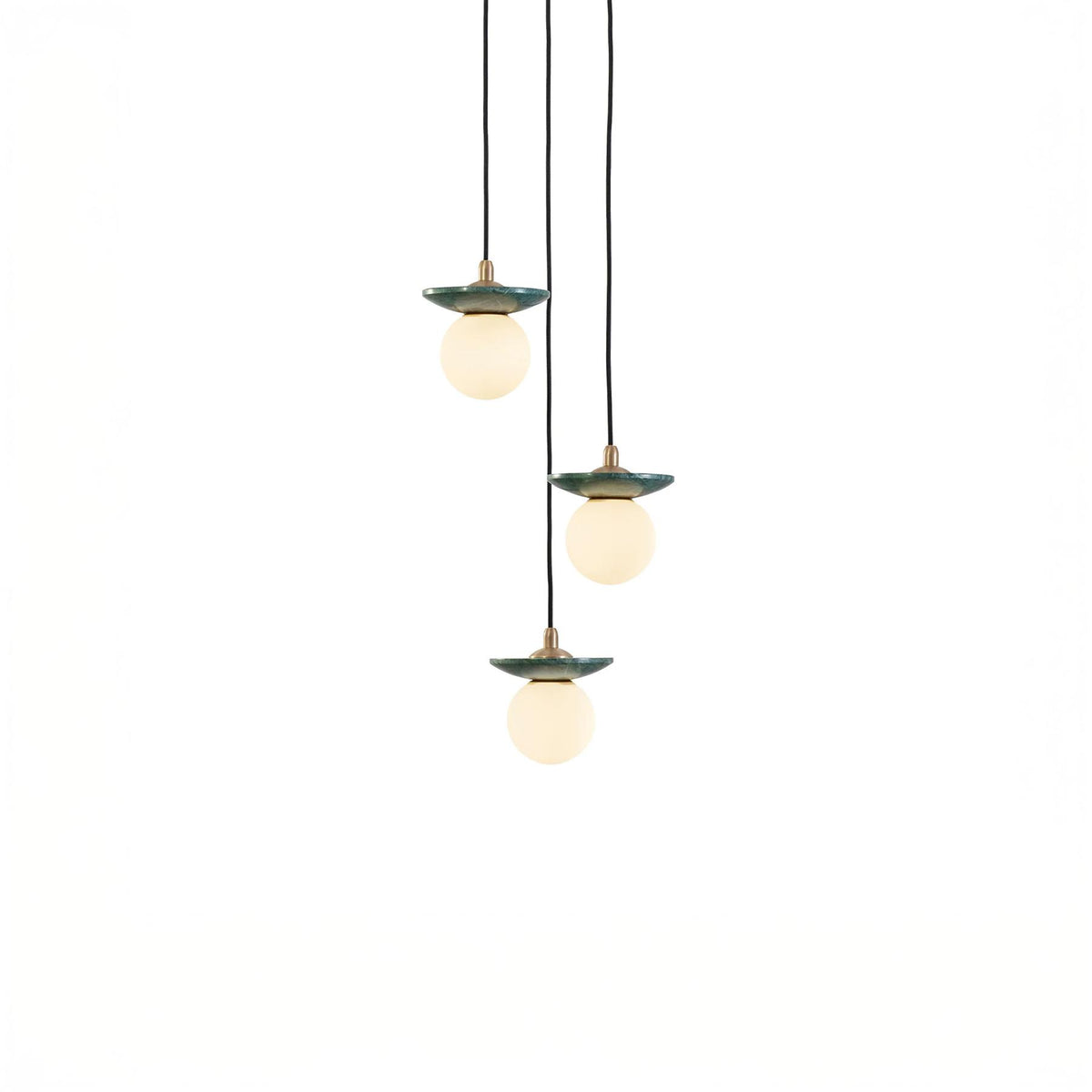 J. Adams Orbit Cluster Pendant Light